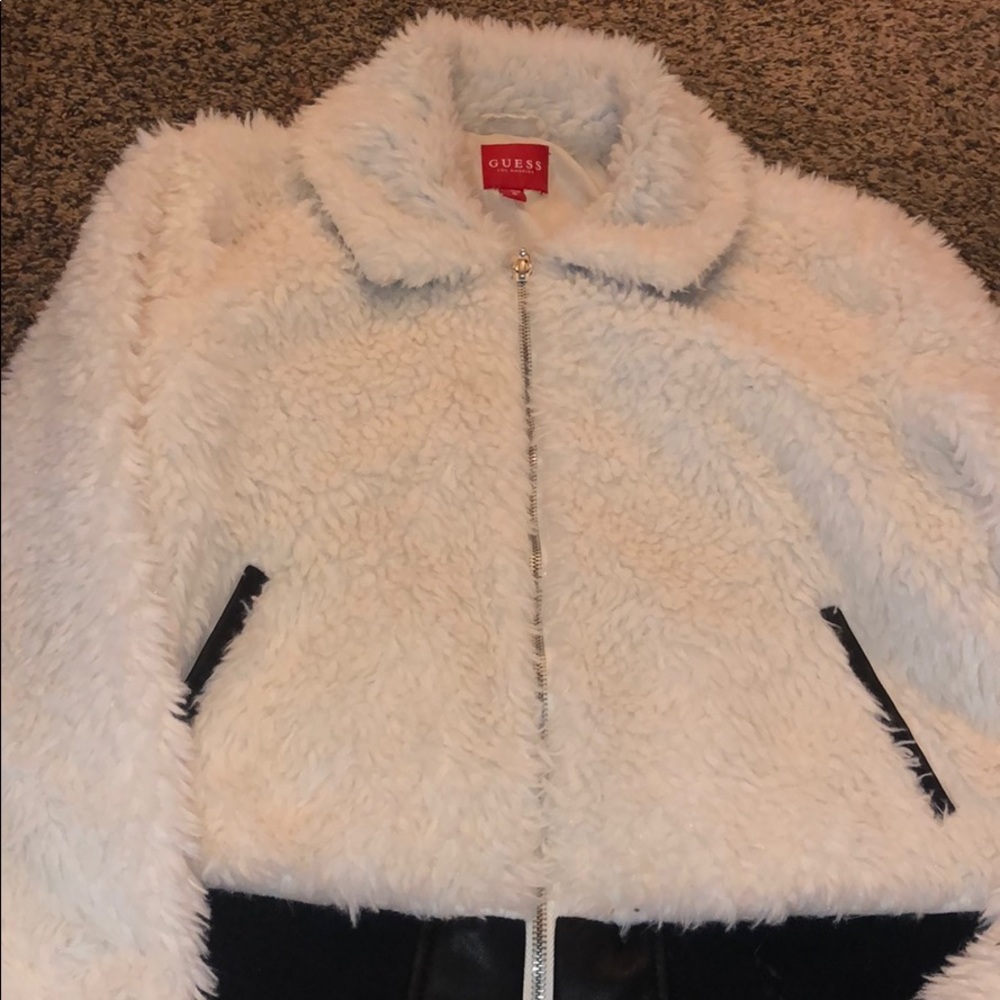 Faux fur jacket